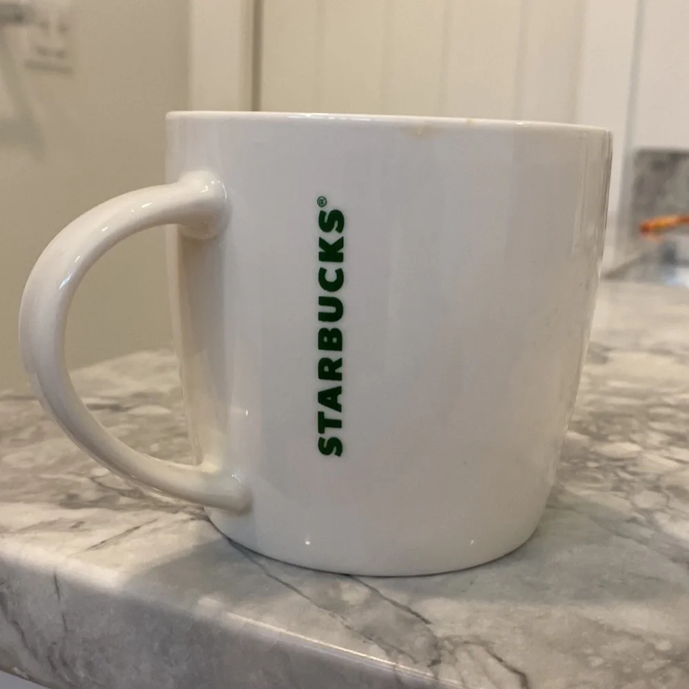 Starbucks Coffee Mug 2016 EUC 14 oz